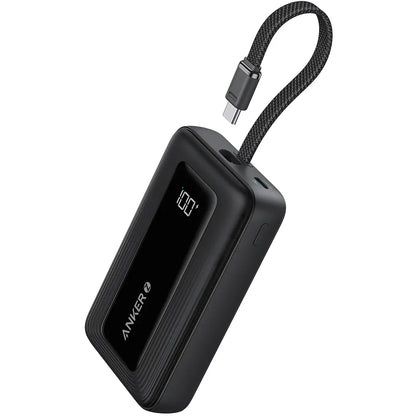 Anker Zolo Externe Batterij, 10000mAh, 30W, QC + PD, 1 x USB-A - 2 x USB-C, Zwart