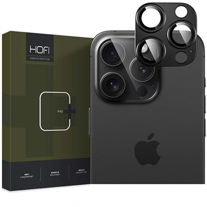 Protective Camera Back Cover HOFI Fullcam for Apple iPhone 16 Pro Max / 16 Pro, Glass Protected, Black