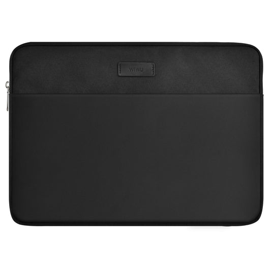WiWu Minimalistische hoes voor laptoptas 14inch, zwart 