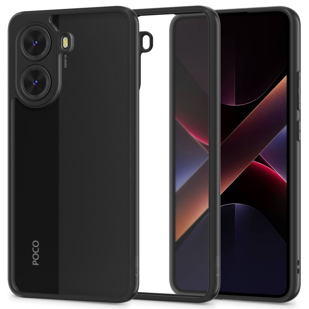 Hoes voor Xiaomi Poco X7 Pro, Tech-Protect, Magmat, Zwart